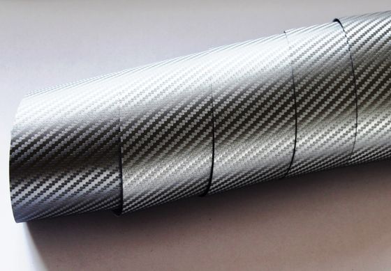 3D карбон пленка серая