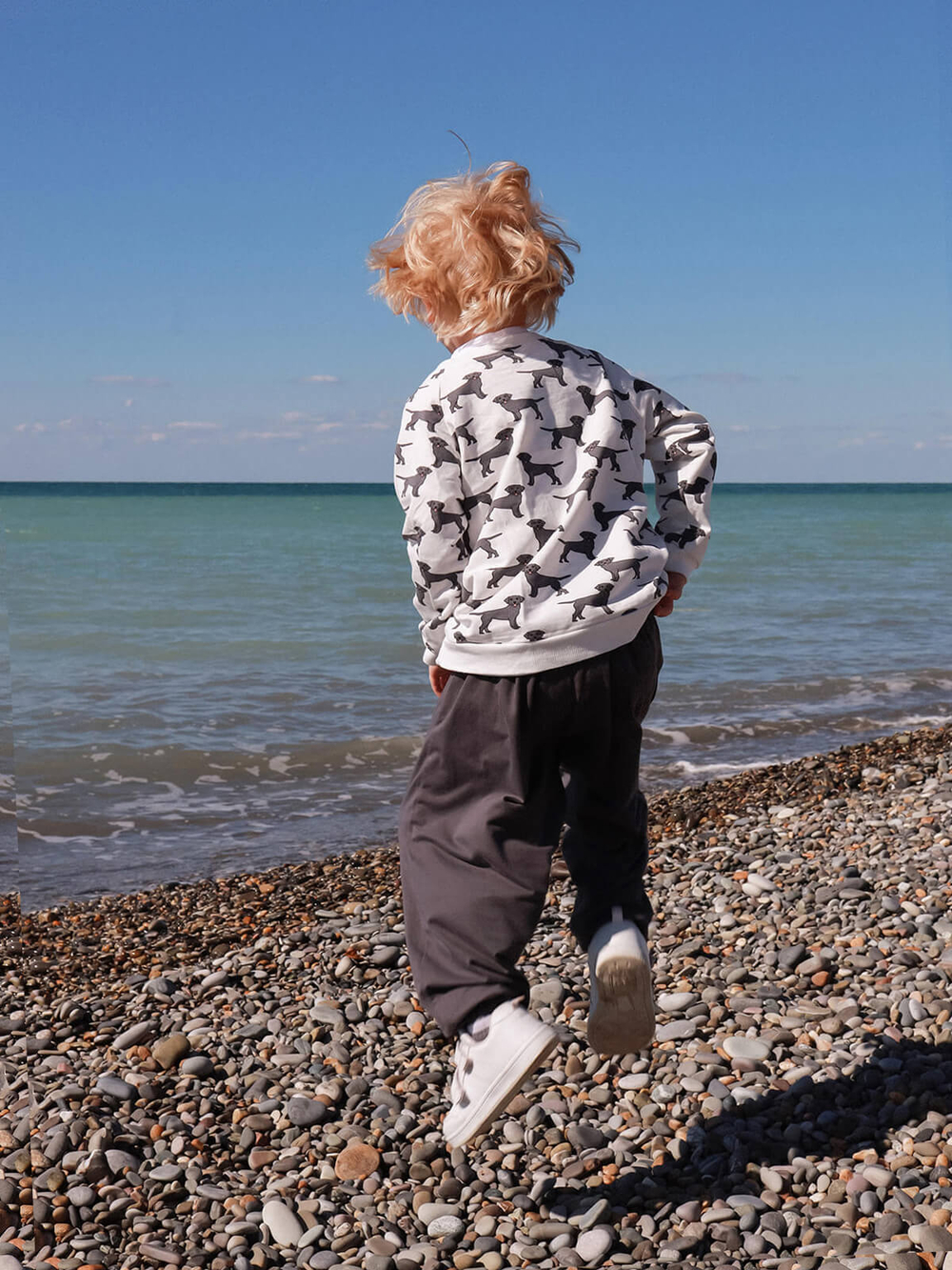 Брюки оверсайз Mjölk Steel Grey