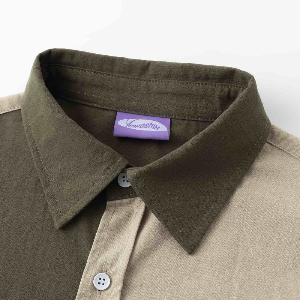 Сорочка Ymkashix Puff коричневая/песочная