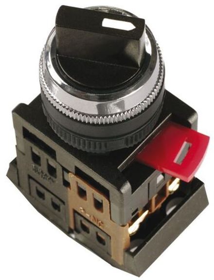 Переключатель AC-22 на 2 полож. черн. I-O 1з+1p IEK BSW10-AC-2-K02