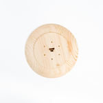 Тарелка Art of Siberia из сибирского кедра серии ЛОТОС, плоская, 20 см. T153