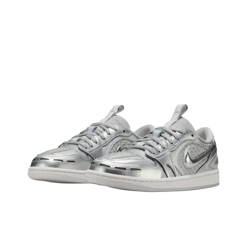 Женские кроссовки Air Jordan 1 Low Method of Make V3 'Neutral Grey Silver' HQ2186-002