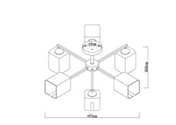 Потолочная люстра Arte Lamp