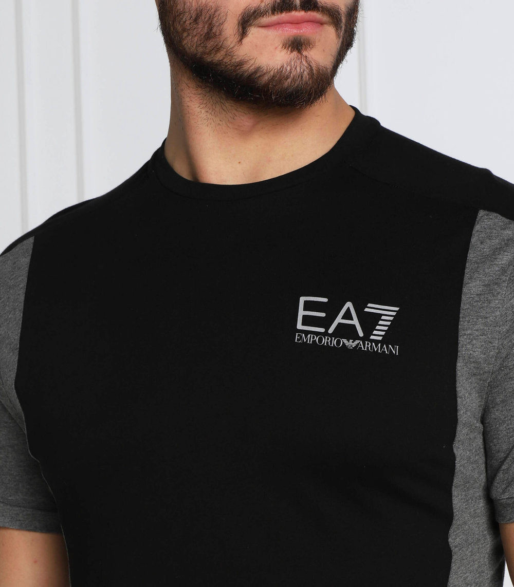 футболка EA7 - черный(6LPT08 PJ02Z)