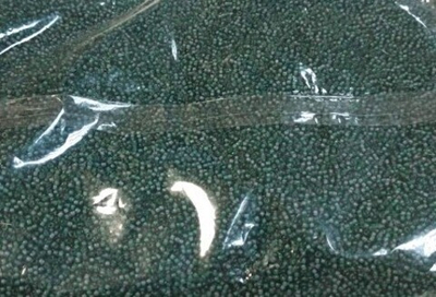 Бисер некалиброванный, 450 гр, размер 12/0, пр-во Китай