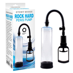 Прозрачная поршневая помпа Rock Hard Penis Pump (Цвет: прозрачный)