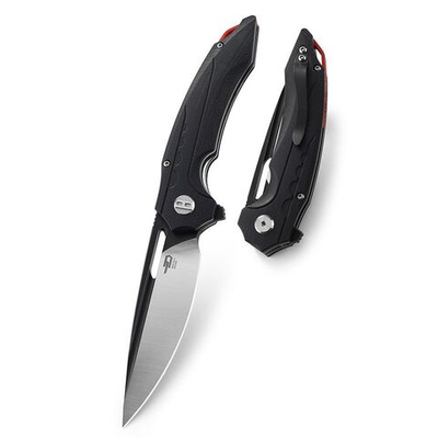 Нож складной Bestech Ornetta сталь D2, рукоять G10 черная
