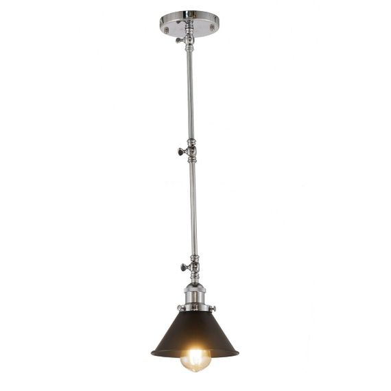 Подвесной светильник Lumina Deco Gubi LDP B005 CHR+BK
