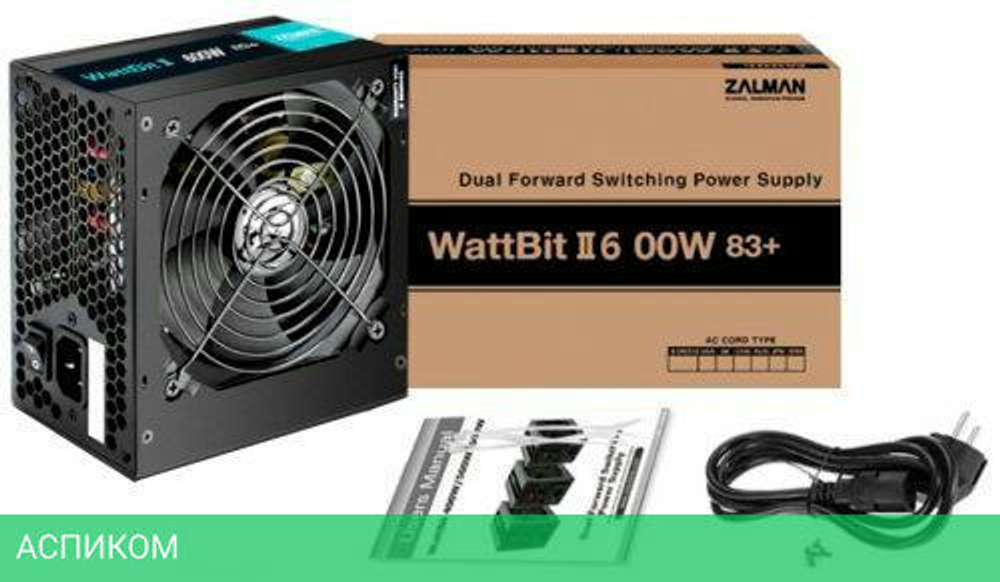 Блок питания Zalman Wattbit II (ZM600-XEII)