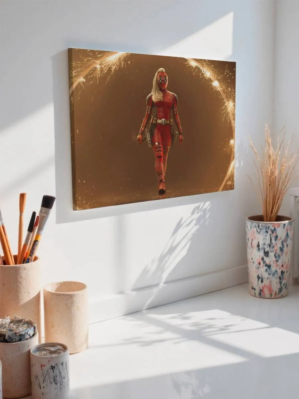 Картина на стену 40 X 50 Леди Дэдпул