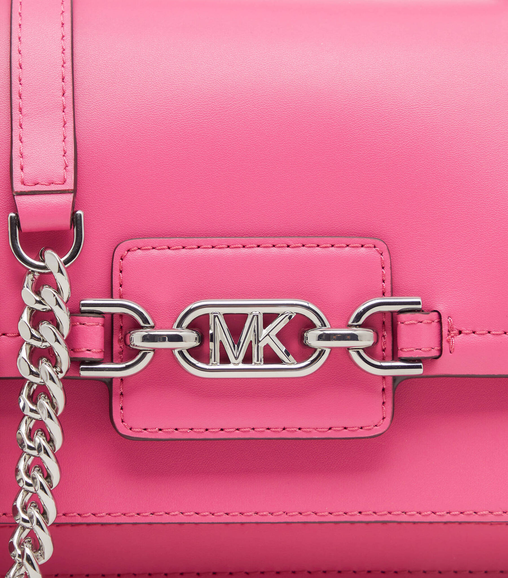 Кожаная сумка-мессенджер Michael Kors - розовый(30S2S7HL3L)