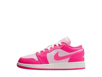 Баскетбольные кроссовки Air Jordan 1 Low (GS) Pink