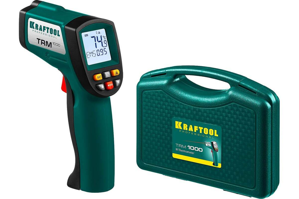 KRAFTOOL  TRM-1000 -30°+950°с, Пирометр (45703-950)