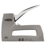 41007 Степлер мебельный (Aluminium 140), алюм. корпус, рег удара, тип скобы 140, 300, 6-14 мм Gross