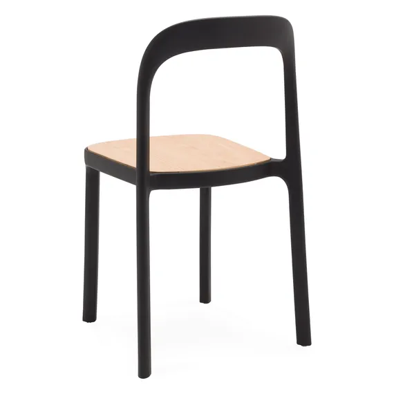 Стул Obu Wood черный