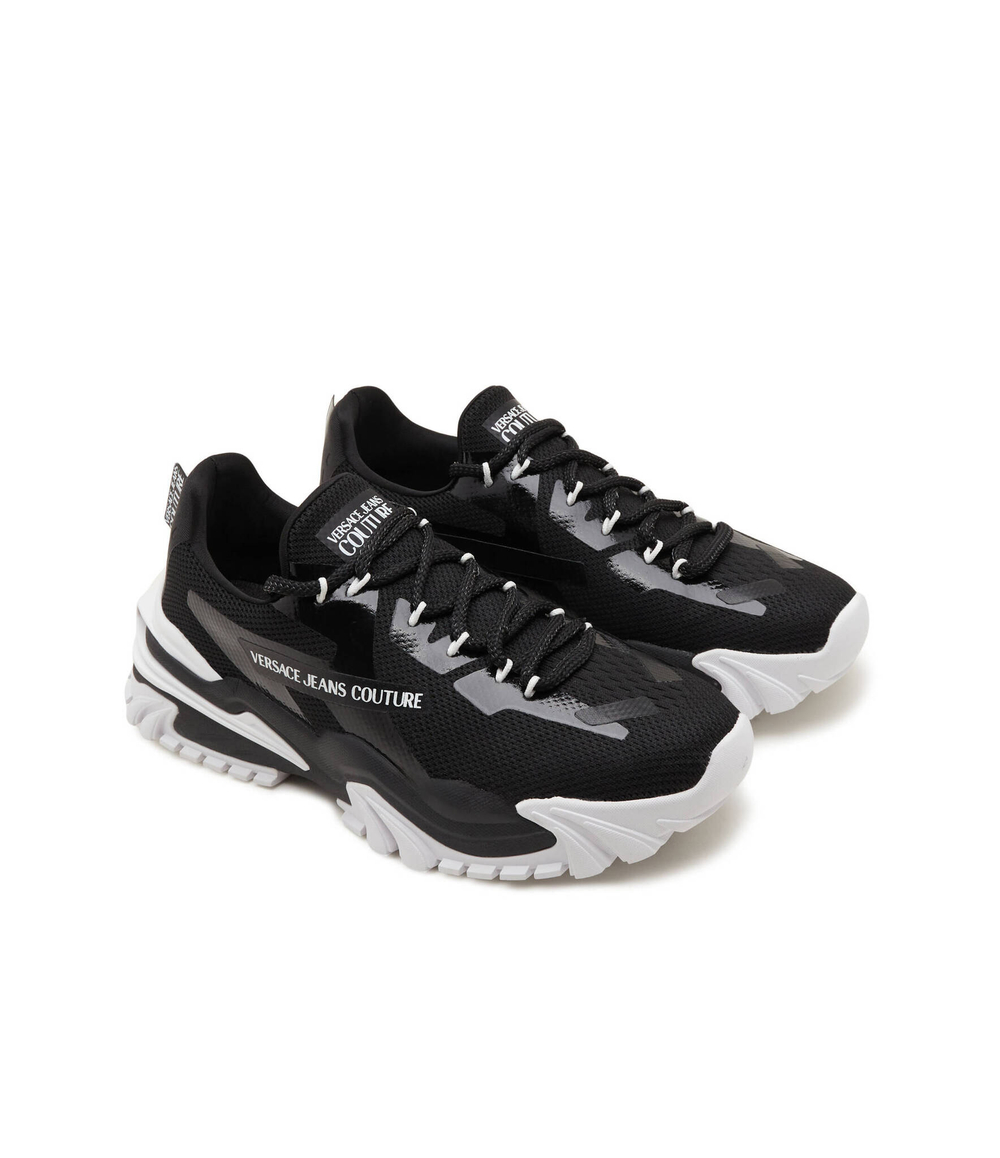 Кроссовки Versace Jeans Couture - черный(75YA3SI8ZS888)