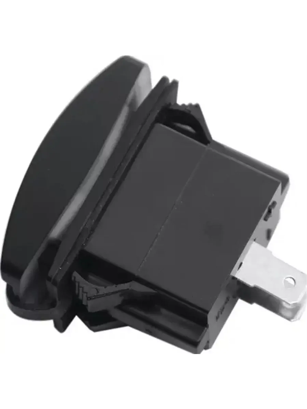 Розетка USB 3,1A переключатель, с крышкой (RIF22-4-1008300)