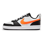 Кроссовки Nike Court Borough Low 2 GS White Black Orange