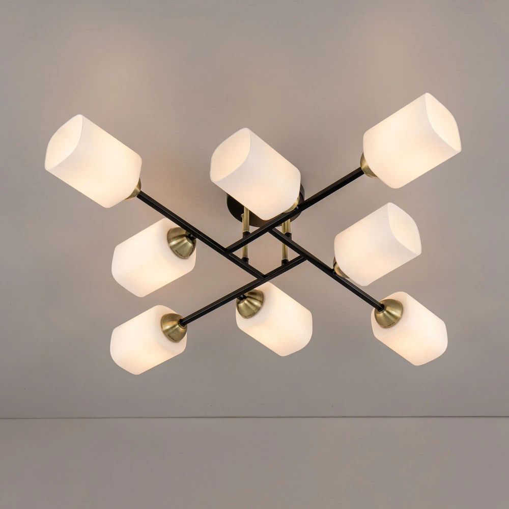 Citilux Генри CL130285 Люстра потолочная Чёрная