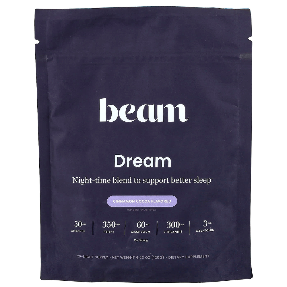 Beam, Dream, корица и какао, 120 г (4,23 унции)