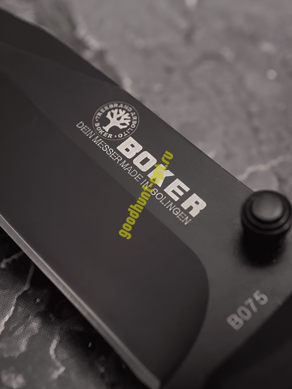 Выкидной нож тактический BOKER Черный