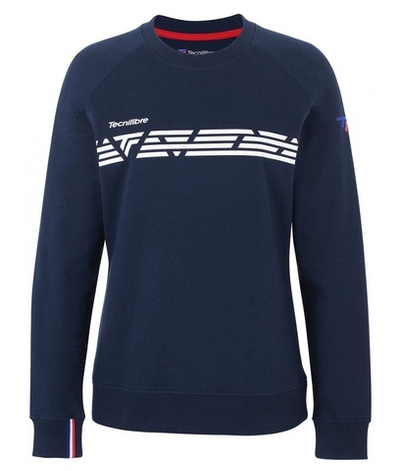 Женская теннисная куртка Tecnifibre Lady Sweat - Blue