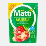 Мюсли Matti Клубника и белый шоколад 250г