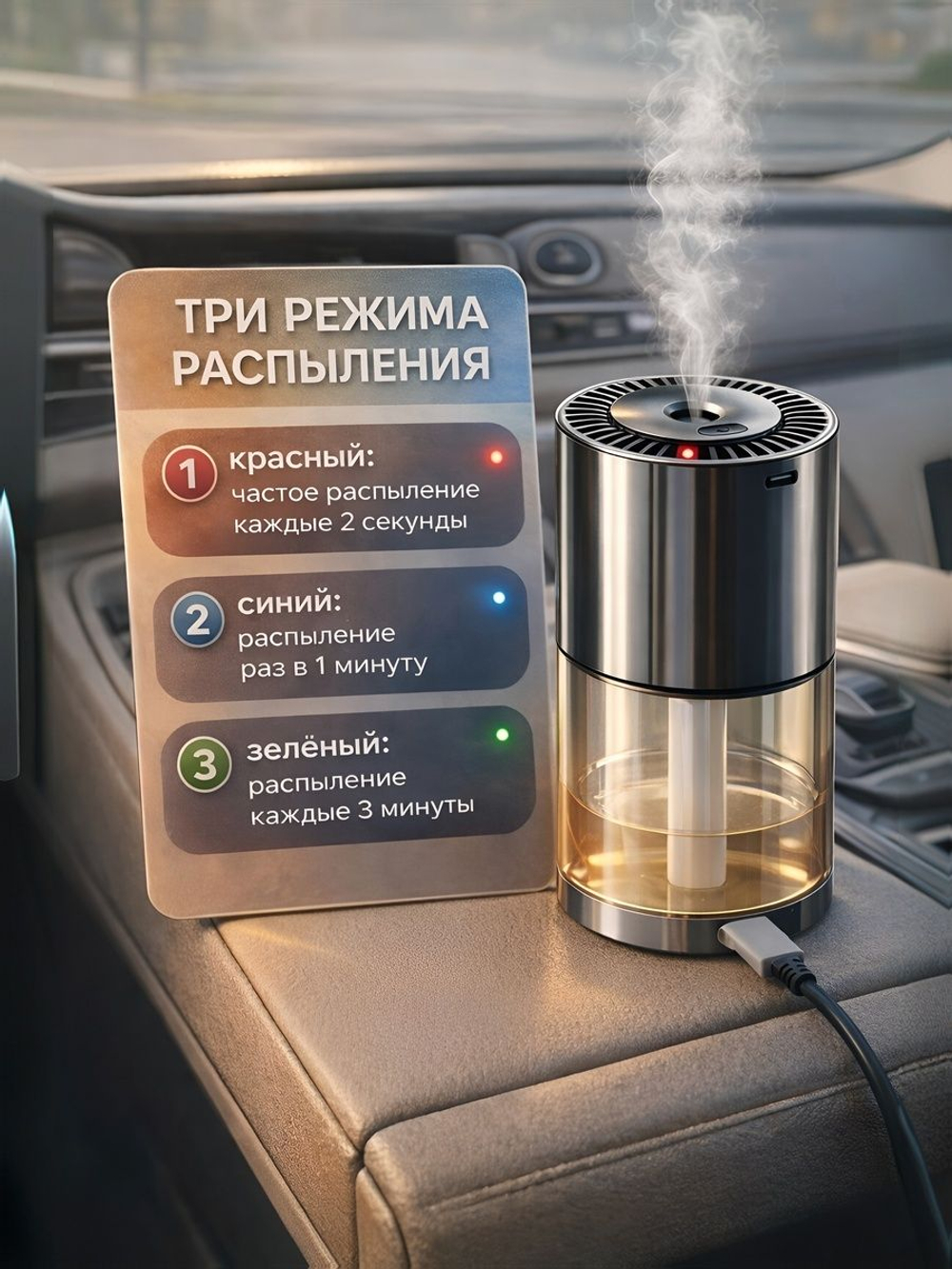 Ароматизатор для автомобиля автоматический 160мл., беспроводной. ХИЛТОН