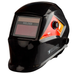 Маска сварочная хамелеон, внеш регулир, Welder, Pro Ф6, 4 DIN, 13 DIN, 93х43 мм, серебро, WDP-Ф6-П