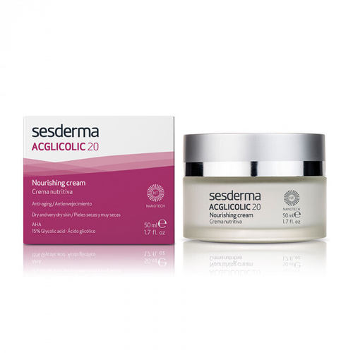 Sesderma ACGLICOLIC 20 Nourishing cream - Крем питательный с гликолевой кислотой, 50 мл