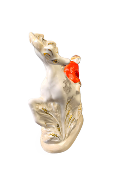 Фарфоровая статуэтка "Иванушка и конёк-горбунок"