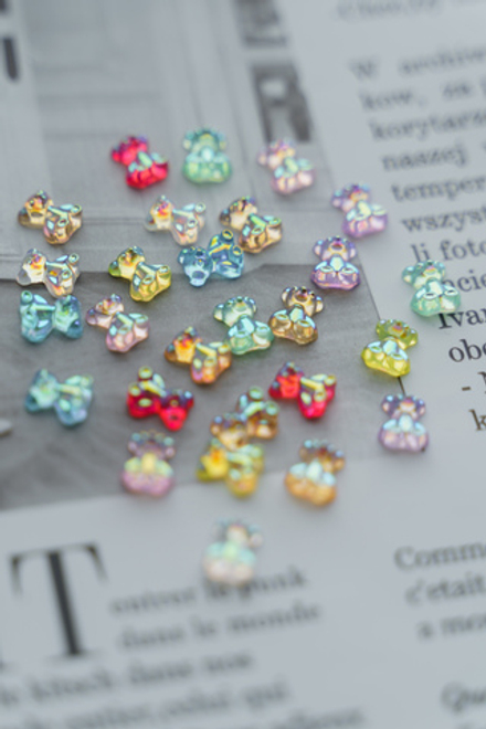 Дизайн "Набор объемных фигурок мишки для маникюра", Swanky Stamping