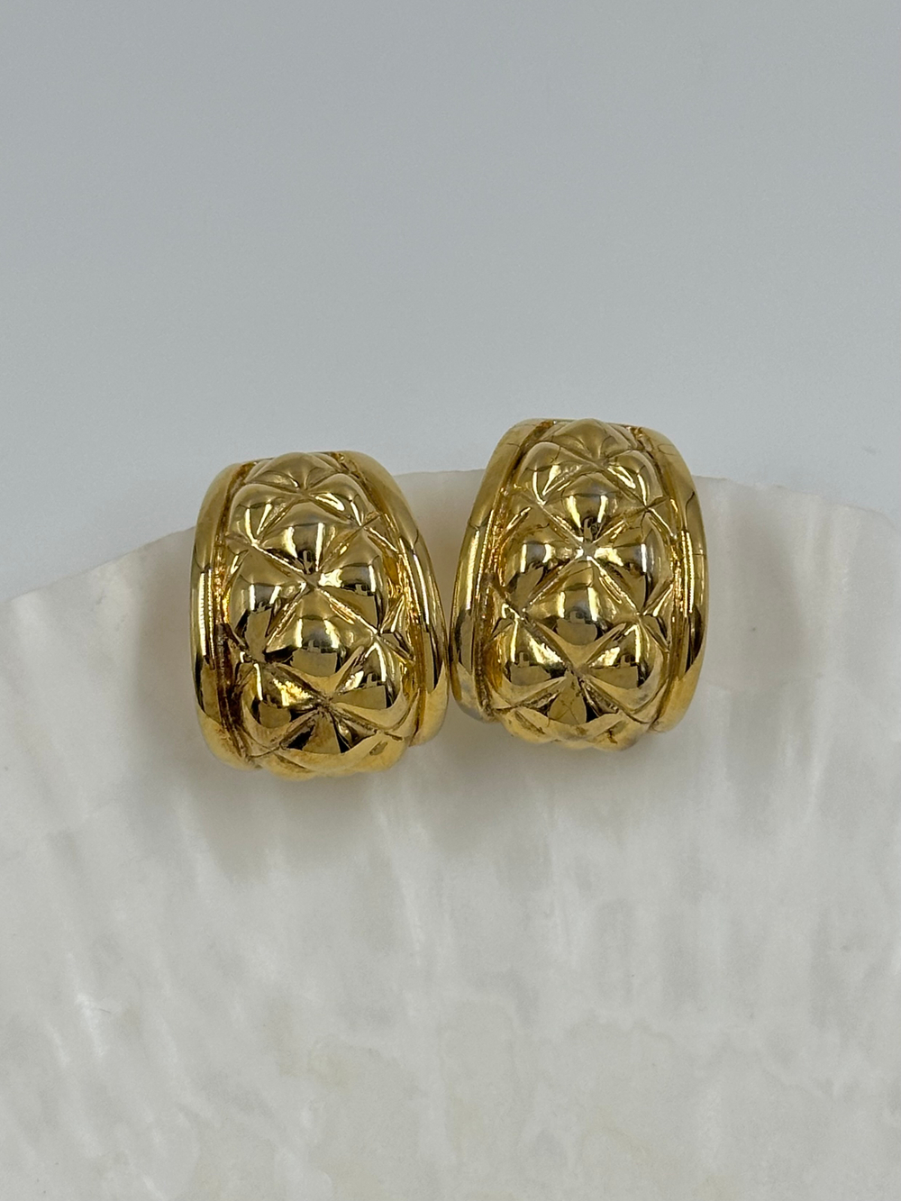 Серьги полукольца