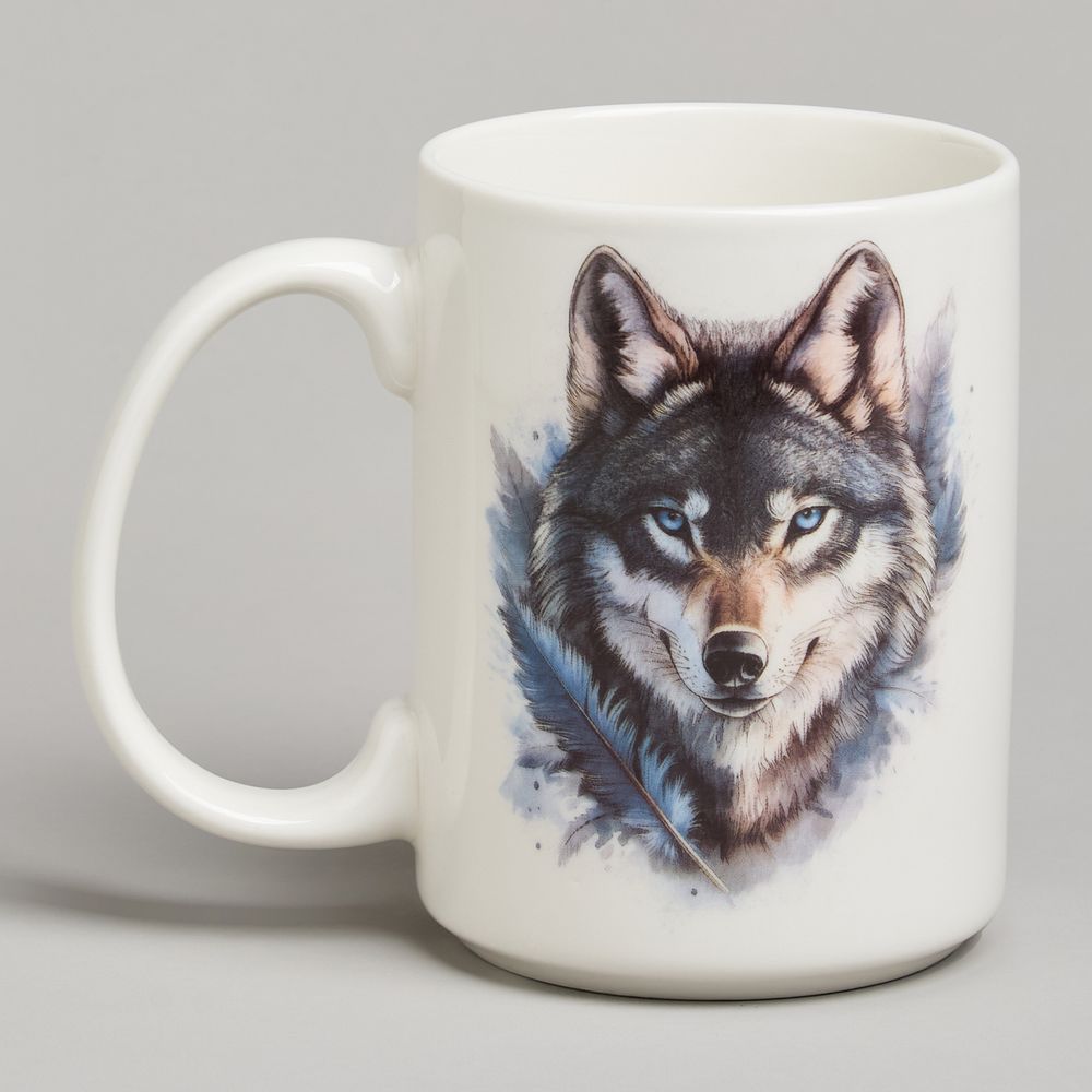 КРУЖКА LEFARD "ВОЛК" 500МЛ 13,8*8,7*11,7СМ