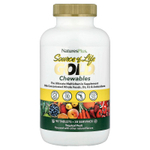 NaturesPlus, Source of Life Gold®, жевательные таблетки, со вкусом тропических фруктов, 90 таблеток