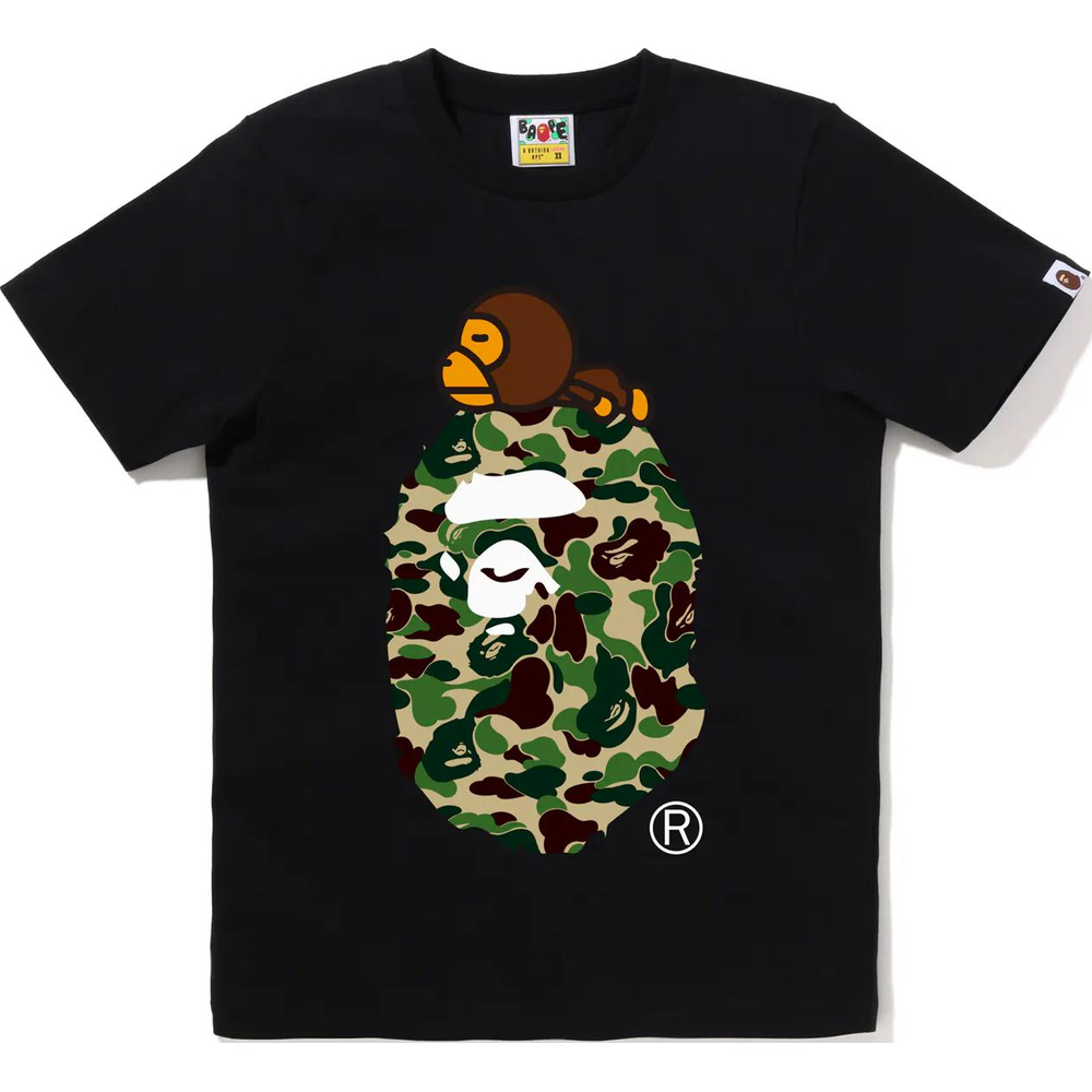 A Bathing Ape S Abc Camo Milo On Big Ape Tee