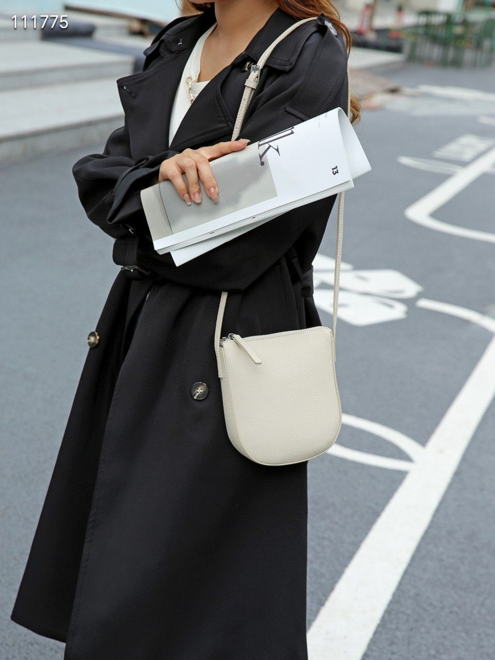 сумка женская натуральная кожа через плечо кросс боди маленькая