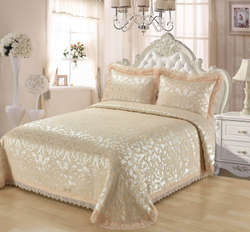 Покрывало 240х260 Sofi De MarkO Клеопатра бежевое