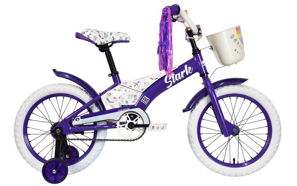 Детский велосипед Stark Tanuki 16 Girl (2023)
