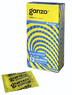 Классические презервативы с обильной смазкой Ganzo Classic - 12 шт.