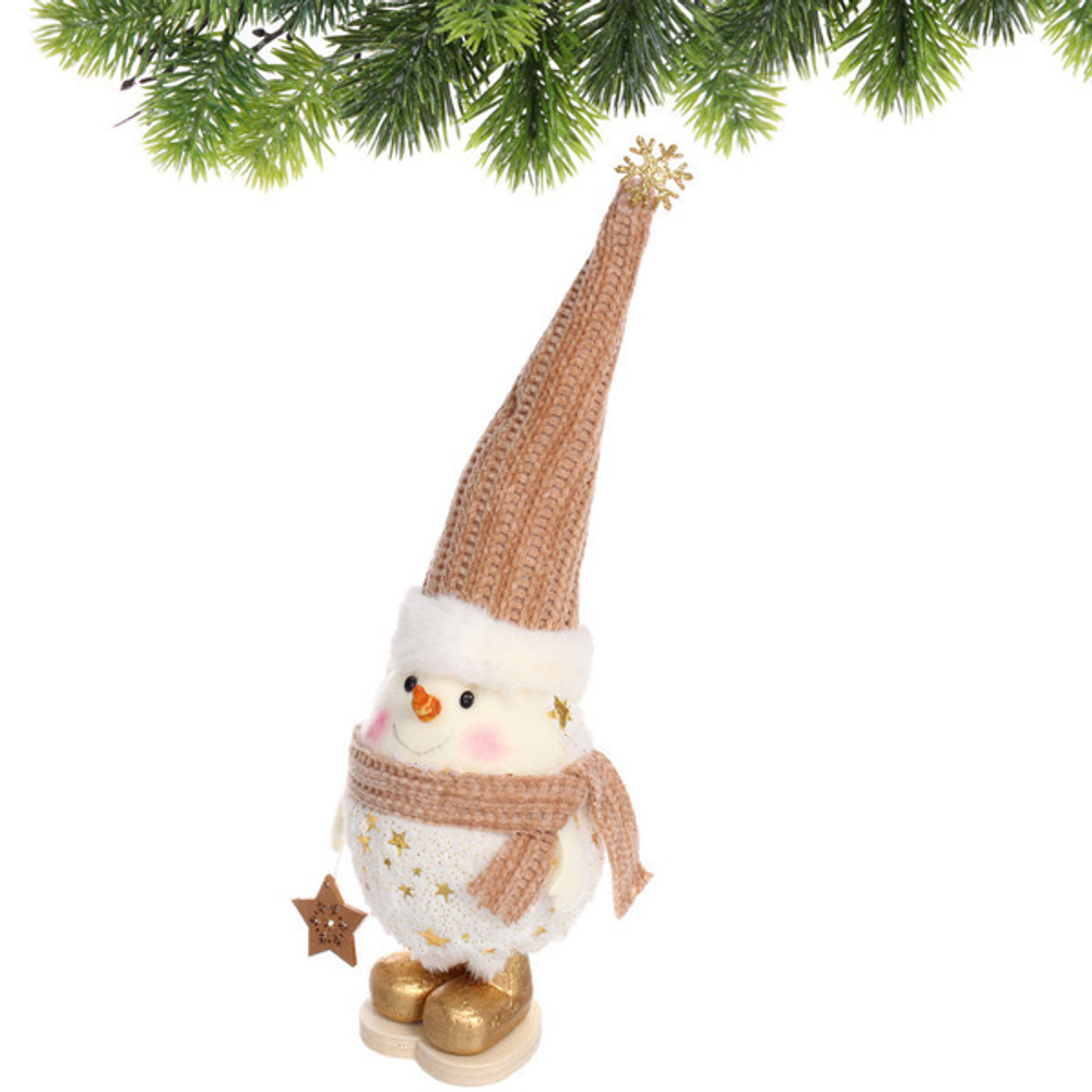 Фигурка «Теплый колпачок» 21 см (в ассортименте), Бежевый