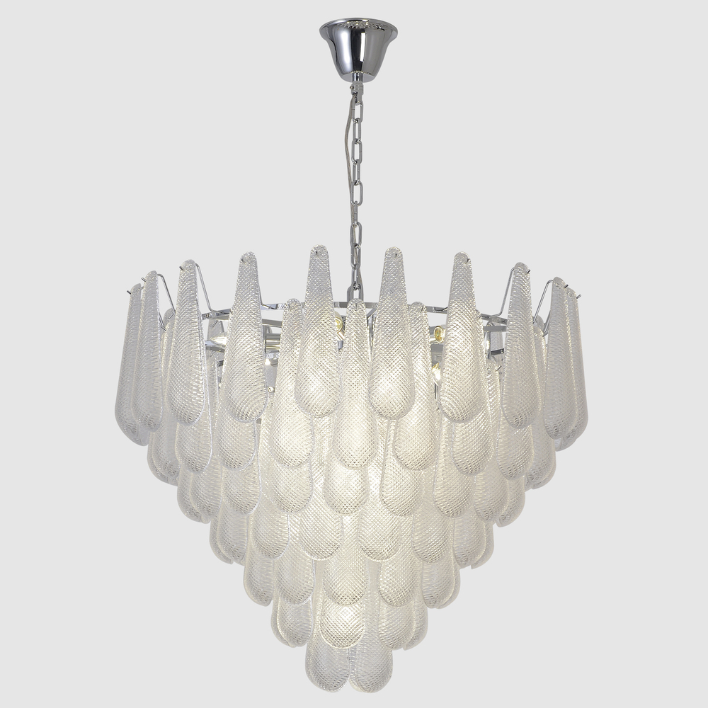 Подвесная люстра Crystal Lux FONTAIN SP18 CHROME