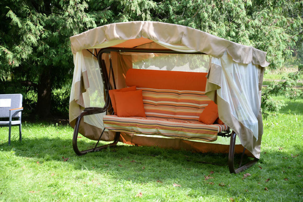 Качели садовые "Александрия" 4х местные