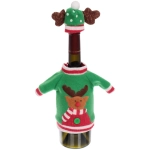 Украшение на бутылку «Новогодний наряд» 12*18 см