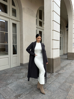 Платье AMELIA с закрытой спиной, белый