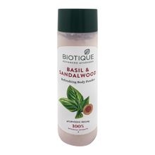 Тальк для тела Biotique Basil &amp; Sandalwood 150 гр