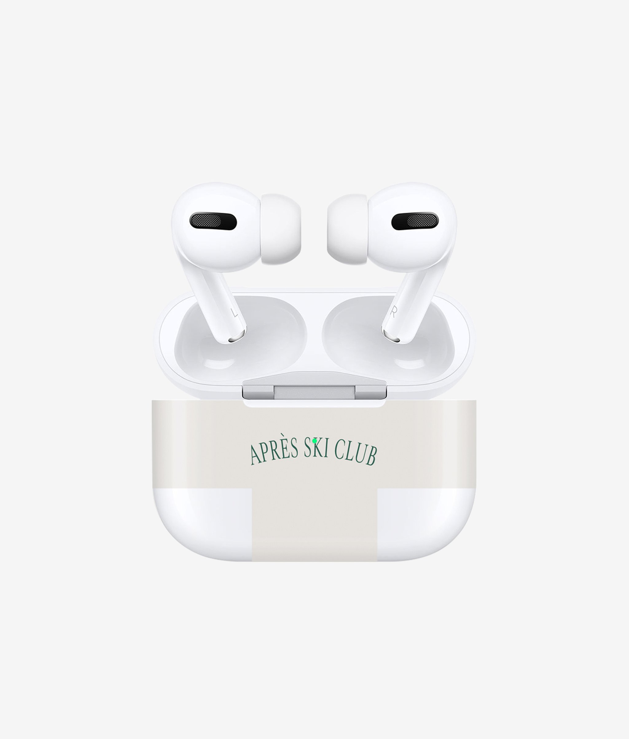 Виниловая наклейка SKI CLUB для AirPods