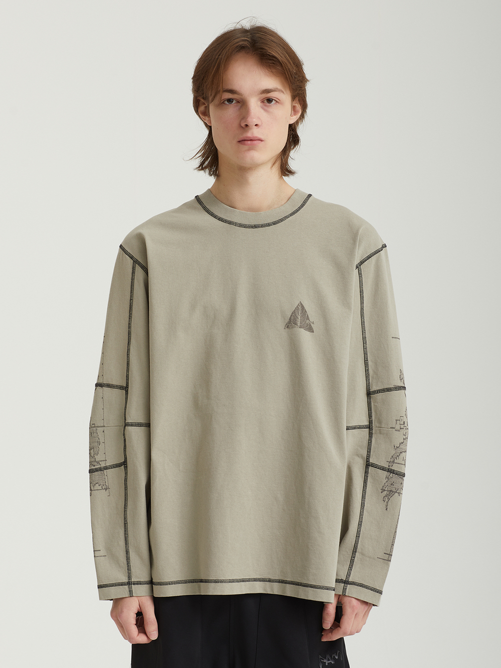 Мужской Лонгслив Neolith Stitch Organic