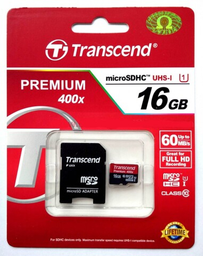 Карты памяти Smartbuy microSD 16GB(10 класс)**