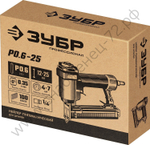 ЗУБР Т55/300 скобы тип 55 (16 - 40мм), гвозди 300 (10 - 50 мм), пневматический нейлер-степлер (гвозде/скобозабиватель) 2-в-1, Профессионал (31937)